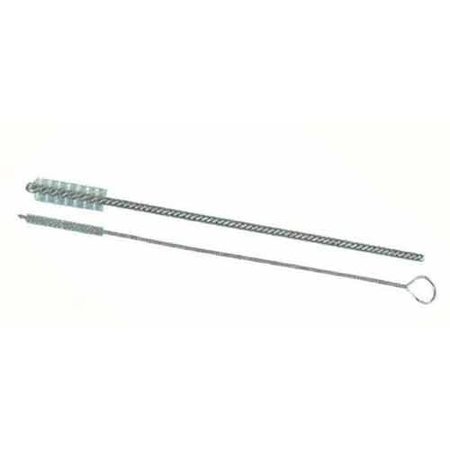 GORDON BRUSH 1/4" Diameter Stainless Steel Fill Spiral Cleaning Brush with Cut End TCS-1/4G-12